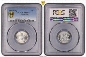 1954(m) 6D MS67