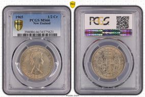 1965 1/2 Cr MS66