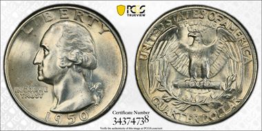 1950-S/S 25C RPM, FS-501 MS66