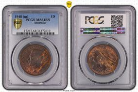 1948 (m) 1D KM-36 MS64BN