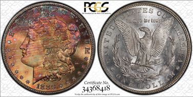 1880-S $1 MS67