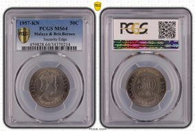 1957-KN 50C KM-4.1 MS64