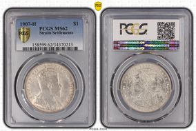 1907-H $1 Prid-6 MS62