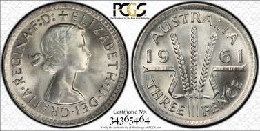 1961(m) 3D MS65
