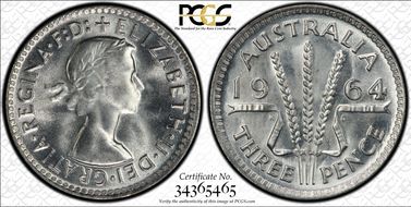 1964(m) 3D MS66