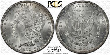 1896 $1 MS65