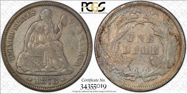 1873 10C Arrows XF40