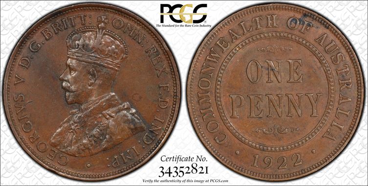 Cert 34352821 - Coin Image