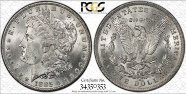 1885-O $1 MS64