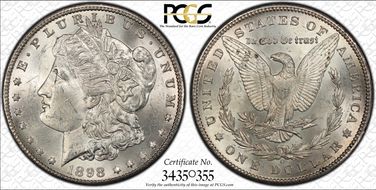 1898-O $1 MS63