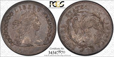 1797 10C 16 Stars AU55