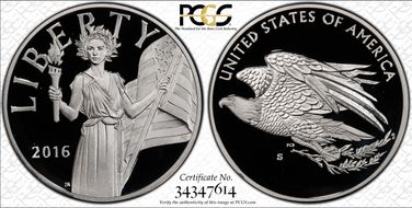 2016-S Medal American Liberty PR69DCAM