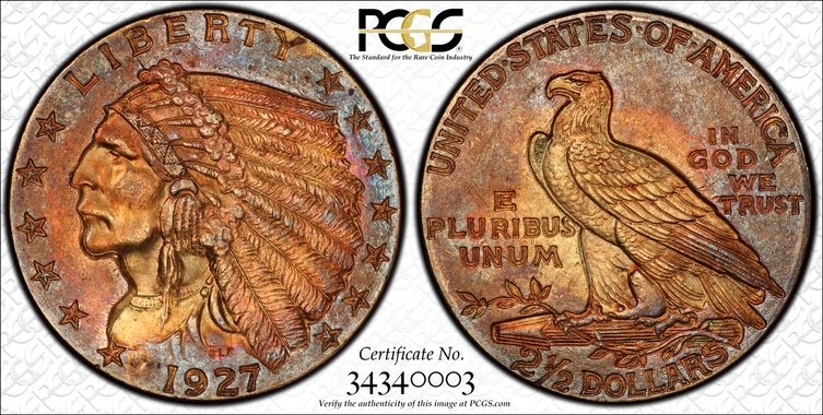 Cert 34340003 - Coin Image