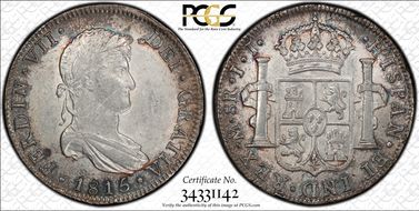 1815-Mo JJ 8 R Calico-1329 Yon-M8-115 AU58