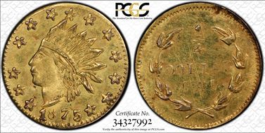 1875 G25C BG-877 MS62