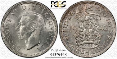 1942 Shil S-4082 English Rev MS64+