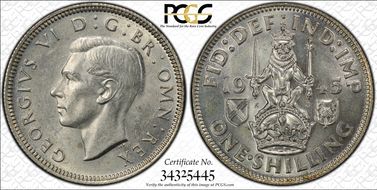 1945 Shil S-4083 Scottish Rev MS63