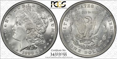 1898 $1 MS65