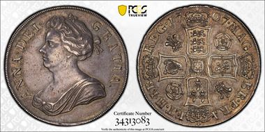 1707 Crown S-3578 Roses & Plumes AU55