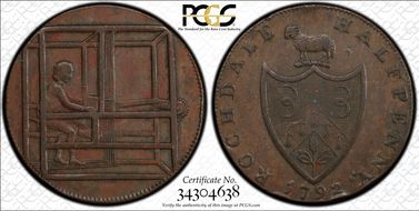 1792 Tk 1/2D DH-143 Lancashire, Rochdale AU53BN