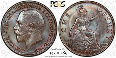 1918-KN 1D S-4053 MS64BN