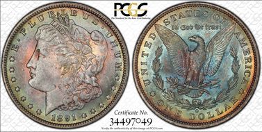 1891-O $1 MS63
