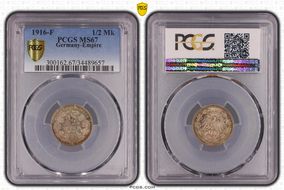 1916-F 1/2 Mk J-16 MS67