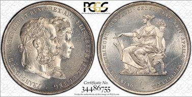 1879 2 Gul Wedding X-M5  Ag MS62