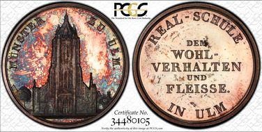 No Date Medal Nau-242 Ag SP64