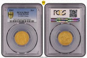 1902 Sov S-3969 Matte PR63