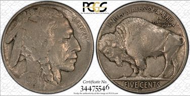 1913-S 5C Type 2 XF45