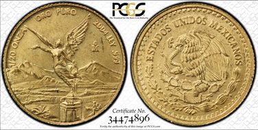 2004-Mo 1/20 oz Libertad Au MS67