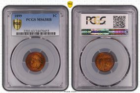 1899 1C MS63RB