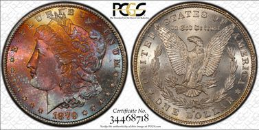 1879-S $1 MS67