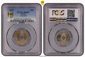 1925 25C Gad-380 F-171 MS65