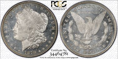 1878 8TF $1 VAM 15 Doubled Liberty MS64+ DMPL