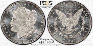 1880-O $1 MS64DMPL