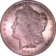 1883-O $1 MS66DMPL