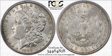 1888-O $1 Doubled Die Obverse MS61