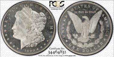 1890-CC $1 MS66DMPL