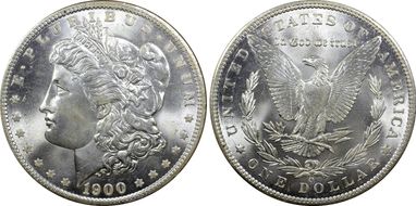 1900-O/CC $1 MS66+