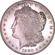 1880/79-O $1 VAM 4 Crossbar MS65DMPL