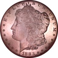 1883-S $1 MS64DMPL
