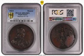 1824 Medal Bertuzzi-45 AE SP63BN