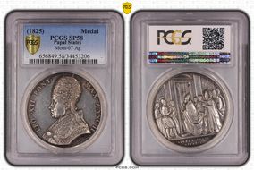 (1825) Medal Mont-07 Ag SP58