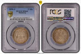 1896-J 2 Mk J-63 MS64