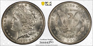 1901-O $1 MS66