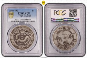 (1901-08) $1 LM-345 NF 庫 CN VF30