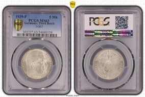 1939-F 5 Mk J-367 MS63