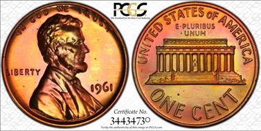 1961 1C PR66RB